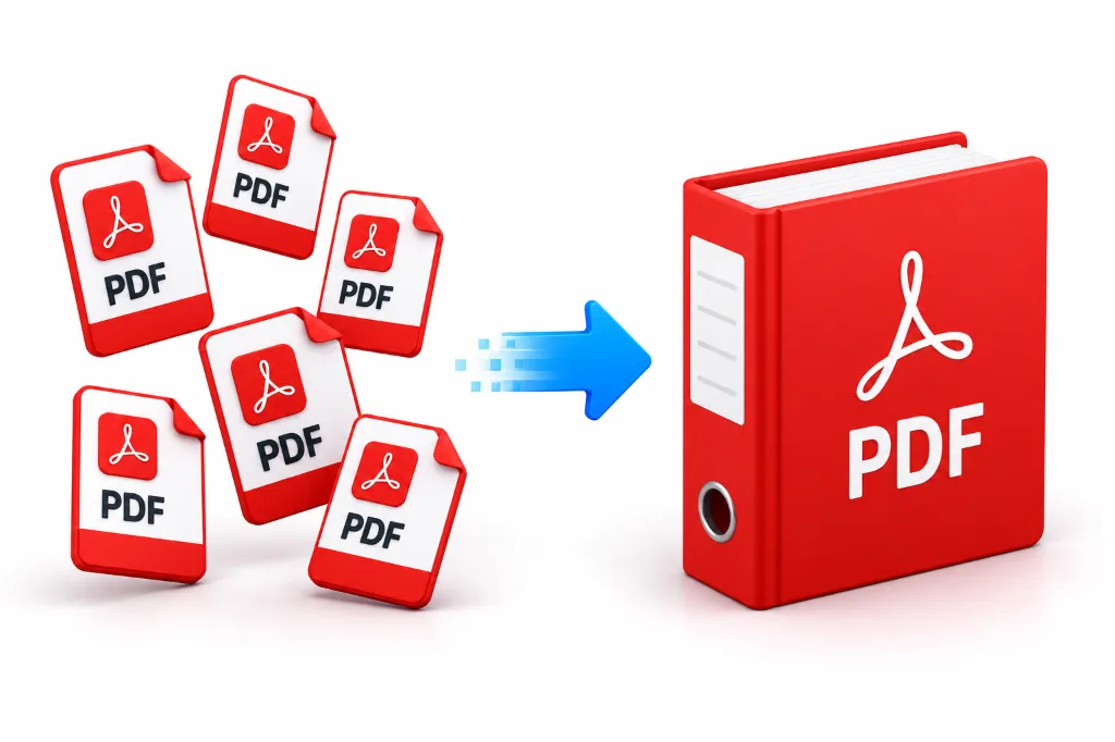 Before and After Organizing PDF Pages